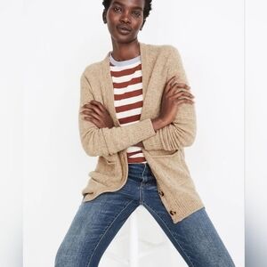Madewell Donegal Maysfield Cardigan Sweater.